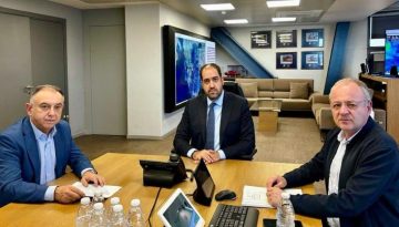 Συνάντηση Χρ. Κέλλα με  Γ. Κεφαλογιάννη  για την καύση υπολειμμάτων καλλιεργειών