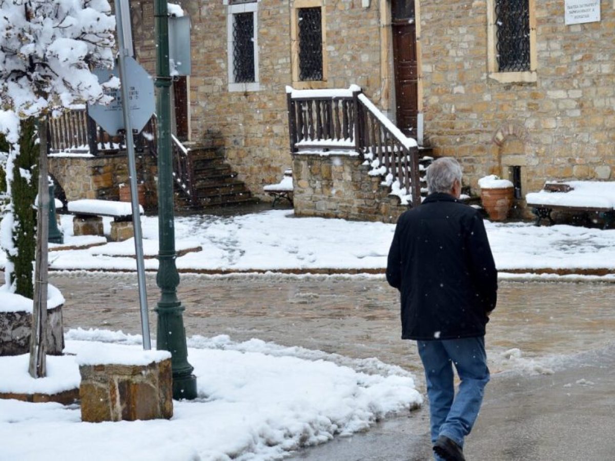 Με παγωνιά και χιόνια ο καιρός την Πρωτοχρονιά