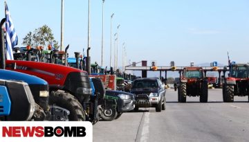 Μπλόκα αγροτών: Στα Μάλγαρα παραμένουν τα τρακτέρ, χωρίς να κλείνουν δρόμους