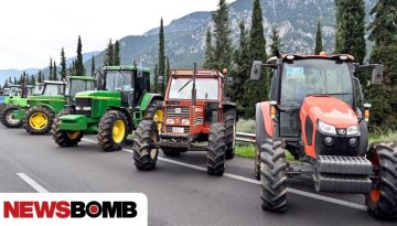 Μπλόκα αγροτών: Αποχωρούν τα τρακτέρ από τον Μπράλο και την Αταλάντη