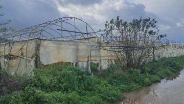 Καταστροφές σε θερμοκήπια στο Γαννιτσοχώρι του Δήμου Ζαχάρως – Στήριξη ζητούν οι παραγωγοί
