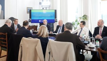 Μητσοτάκης στη σύσκεψη του Μαξίμου για την ευλογιά των αιγοπροβάτων: Τελικό μας στόχος η εκρίζωση του νοσήματος, ο εμβολι