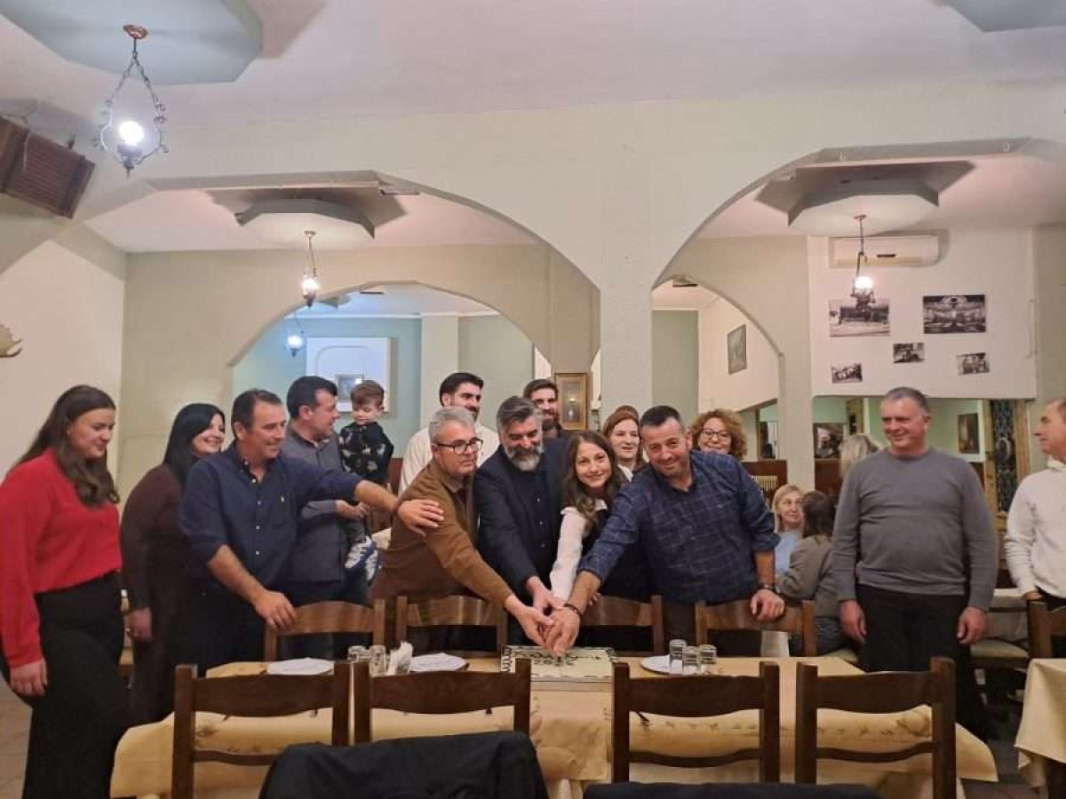 Σε ζεστό και συναδελφικό κλίμα η κοπή πίτας του Κτηνοτροφικού Συνεταιρισμού Τυρνάβου