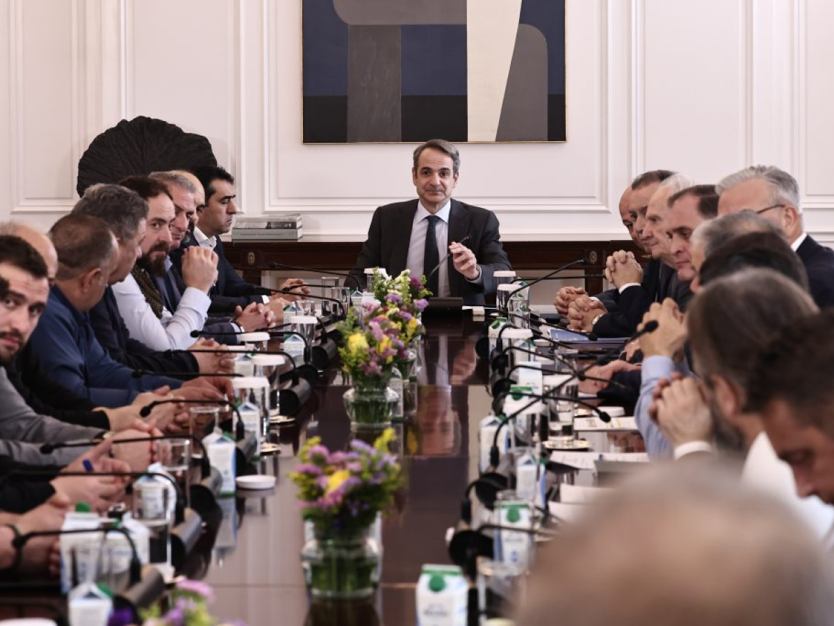 Δηλώσεις μετά την ολοκλήρωση της συνάντησης κτηνοτρόφων-πρωθυπουργού