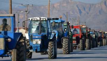 Συλλαλητήριο αγροτών με τρακτέρ στη Βέροια στις 11 Φεβρουαρίου