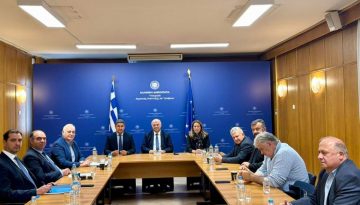 Σύσκεψη στο ΥΠΑΑΤ με τον κ. Τσιάρα, την κα Ζέρβα και 5 Δήμους του Νομού Ηρακλείου  Κοινό μέτωπο για επιτάχυνση έργων υποδ