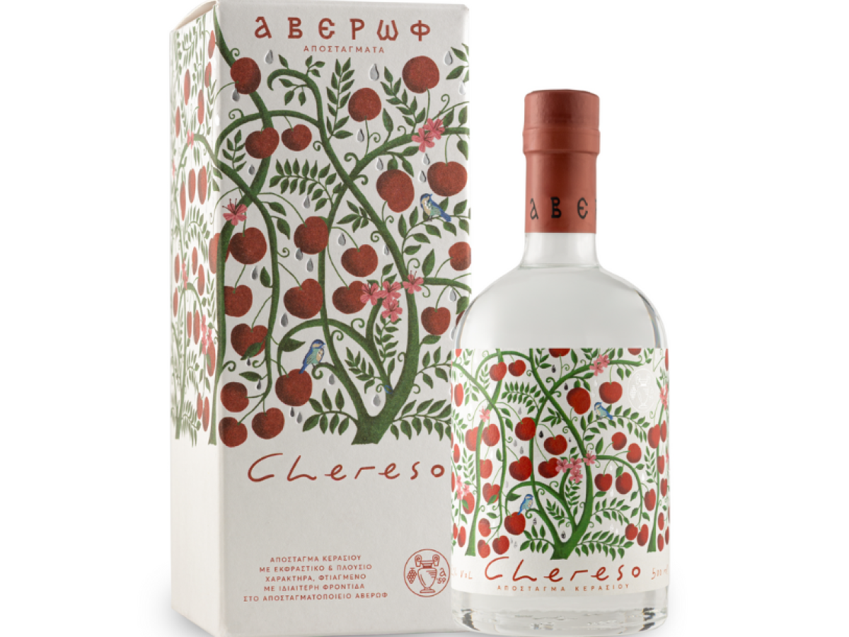 Το πρώτο απόσταγμα κερασιού στην Ελλάδα παράγει το οινοποιείο Αβέρωφ