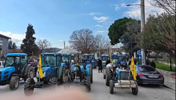 Αγρότες: Συλλαλητήριο με τρακτέρ στην Αγιά