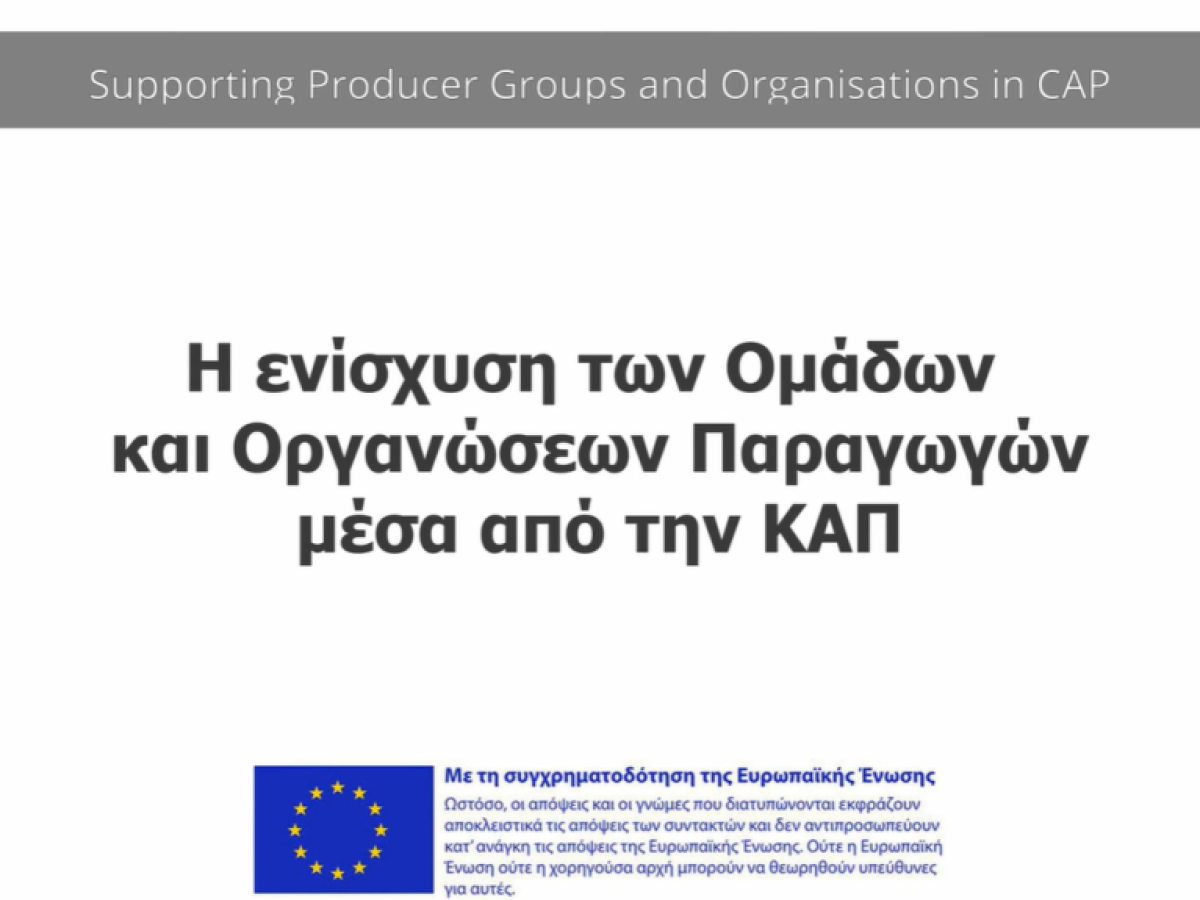 4&omicron; &beta;ί&nu;&tau;&epsilon;&omicron; CAP4YOU: &Eta; &epsilon;&nu;ί&sigma;&chi;&upsilon;&sigma;&eta; &tau;&omega;&nu; &omicron;&mu;ά&delta;&omega;&nu; &kappa;&alpha;&iota; &omicron;&rho;&gamma;&alpha;&nu;ώ&sigma;&epsilon;&omega;&nu; &pi;&alpha;&rho;&alpha;&gamma;&omega;&gamma;ώ&nu; &mu;έ&sigma;&alpha; &alpha;&pi;ό &tau;&eta;&nu; &Kappa;&Alpha;&Pi; | Agronewsbomb | &Epsilon;&iota;&delta;ή&sigma;&epsilon;&iota;&sigmaf; &kappa;&alpha;&iota; &nu;έ&alpha; &gamma;&iota;&alpha; &alpha;&gamma;&rho;ό&tau;&epsilon;&sigmaf; &kappa;&alpha;&iota; &kappa;&tau;&eta;&nu;&omicron;&tau;&rho;ό&phi;&omicron;&upsilon;&sigmaf;